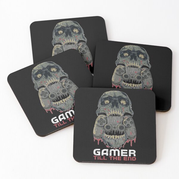 Item preview, gamer till the end designed and sold by Aminepop.