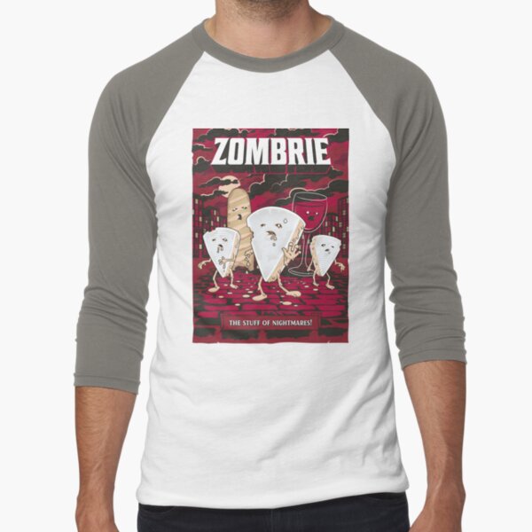 Zombrie Baseball ¾ Sleeve T-Shirt