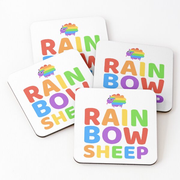 Item preview, Rainbow Sheep over Black Sheep | LGBTQ Pride designed and sold by Petra Becker.