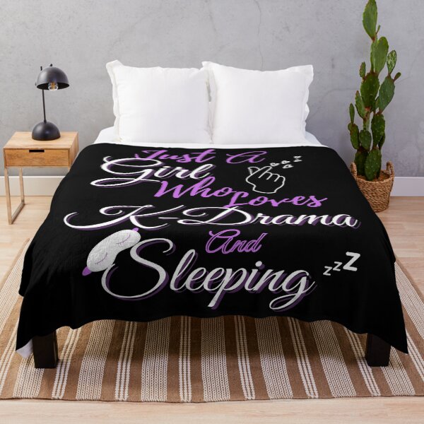 Item preview, Just A Girl Who Loves K-Drama And Sleeping K-Pop Lover Fan designed and sold by Thecitiesstore.