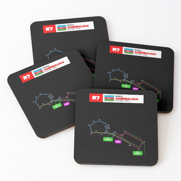Item preview, Azerbaijan Grand Prix Calendar Formula Race Car Circuit Name 2021 designed and sold by OnlyPrint20.