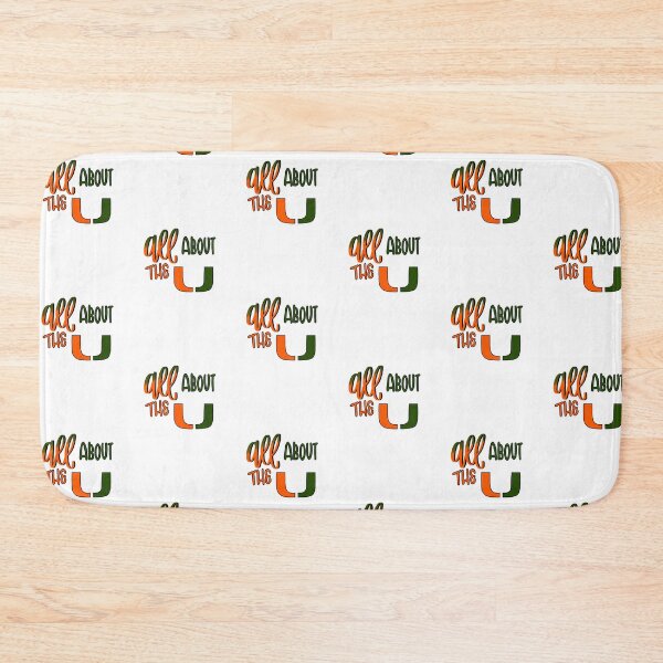 Item preview, “All about the U” UMiami Sticker designed and sold by Lia Moran.