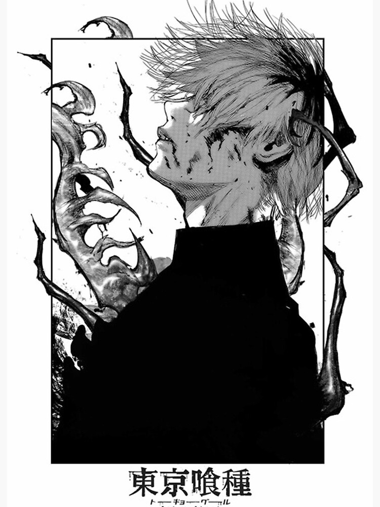 Tokyo Ghoul Kaneki Ken Art Board Print By Olivegrif Redbubble