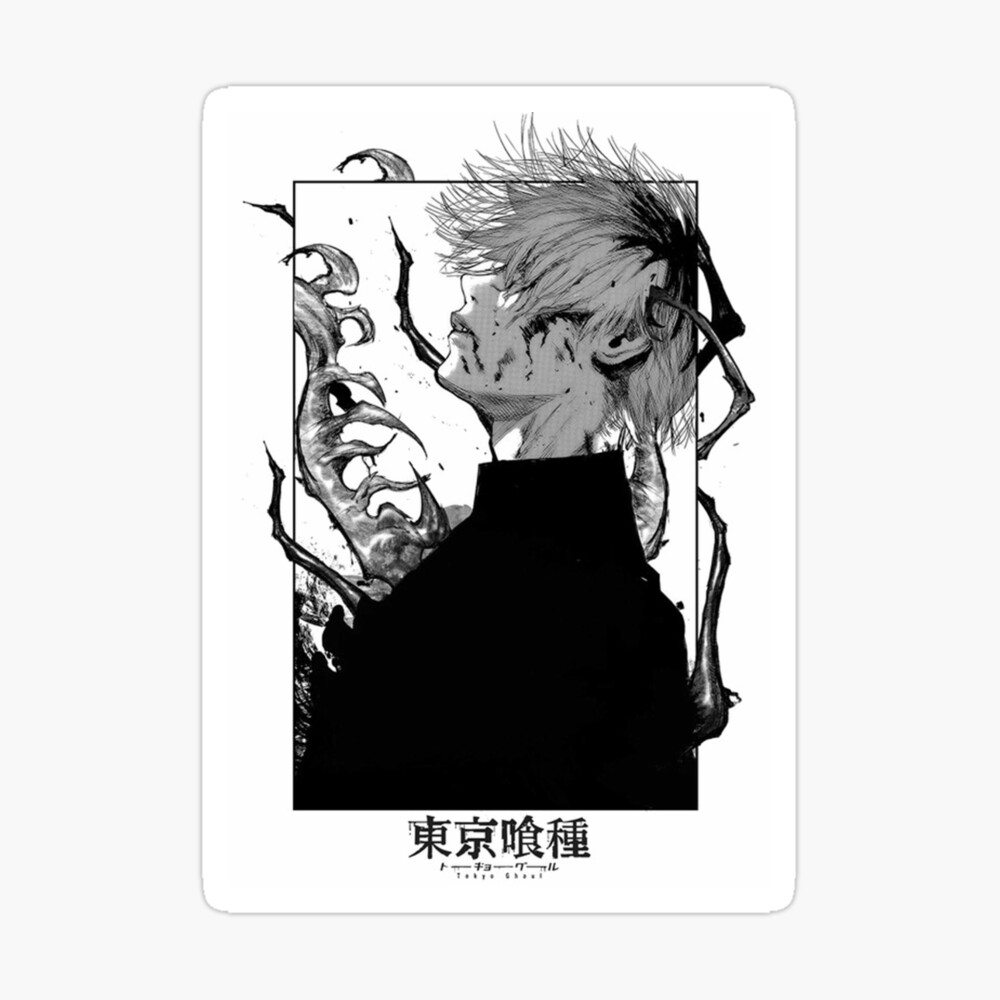 Tokyo Ghoul Kaneki Ken Poster By Olivegrif Redbubble