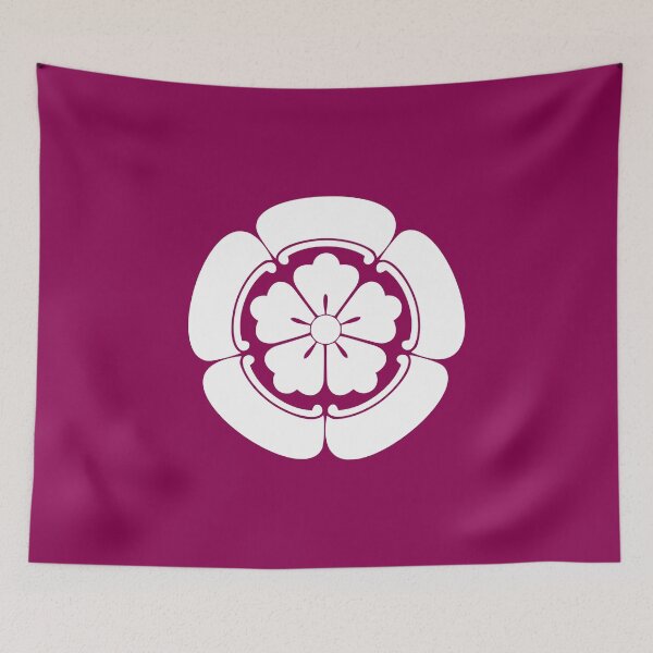 Item preview, Oda Clan Kamon/Mon White/Dark Red designed and sold by JollyImp.