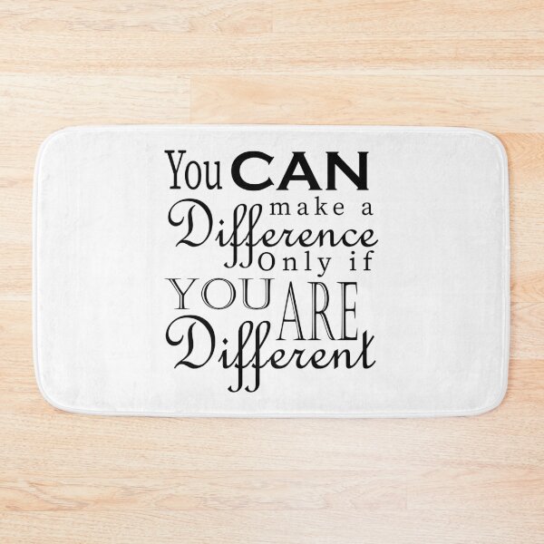Item preview, You Can Make a Difference designed and sold by AmberSiraj.