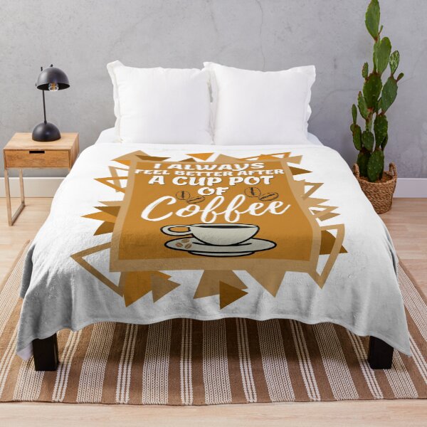 Item preview, I Always Feel Better After Coffee Funny Coffee Lovers Saying designed and sold by Thecitiesstore.