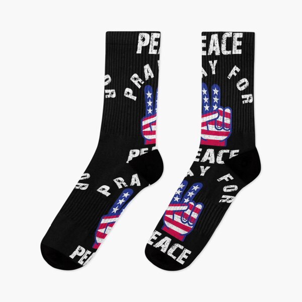 Item preview, Patriotic Peace symbol, Pray for Peace, Christian Vintage design designed and sold by Juliano-Designs.