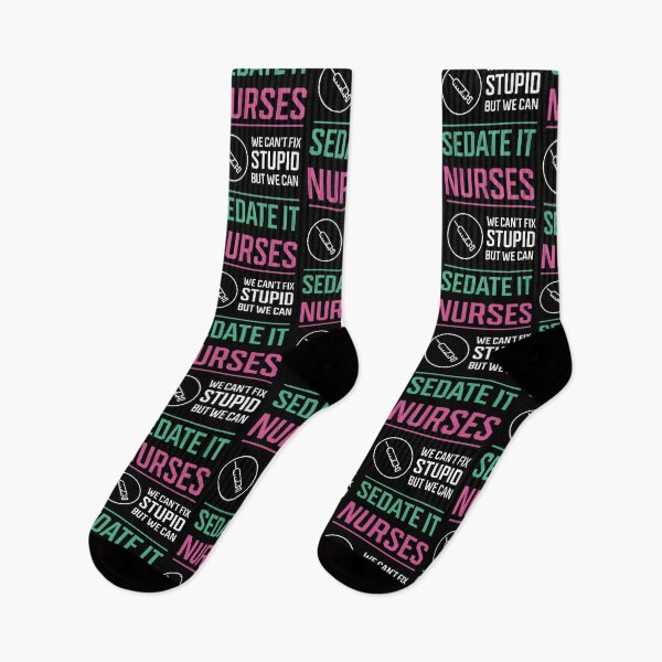 Item preview, Nurses We Can't Fix Stupid - Job Occupation Gift Cool designed and sold by DiogoCalheiros.