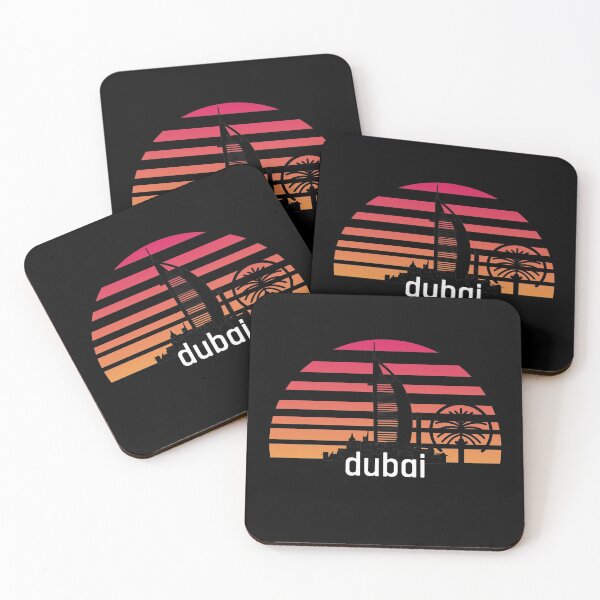 Item preview, Sunset Dubai Skyline designed and sold by sgmydesigns.