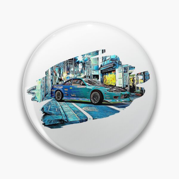 Item preview, S15 Sylvia Drift Tokyo Night Print designed and sold by Auto-Prints.