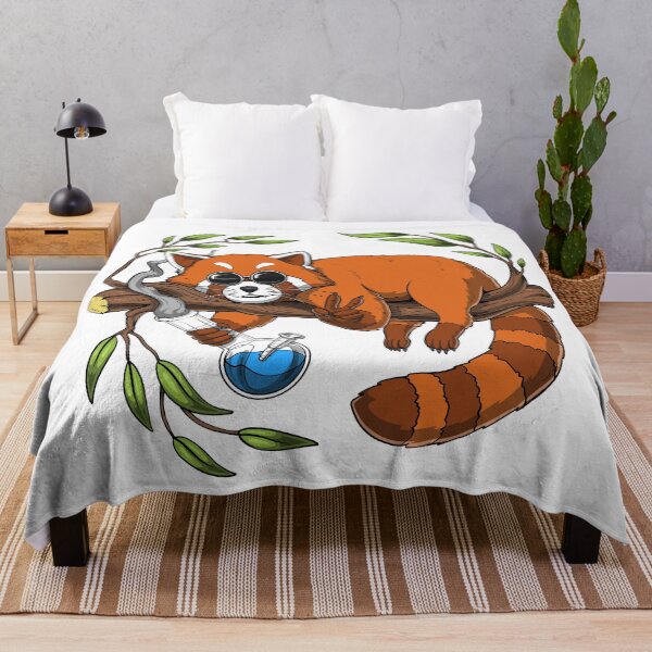 Item preview, Red Panda Hippie Stoner designed and sold by underheaven.