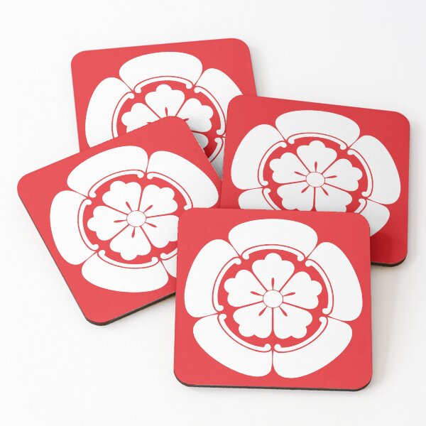 Item preview, Oda Clan Kamon/Mon White/Red designed and sold by JollyImp.