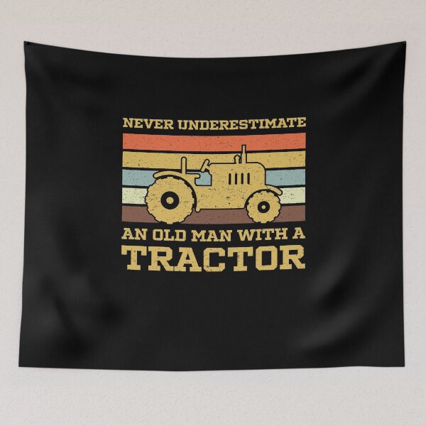 Item preview, Never Underestimate An Old Man With A Tractor designed and sold by sesa10.