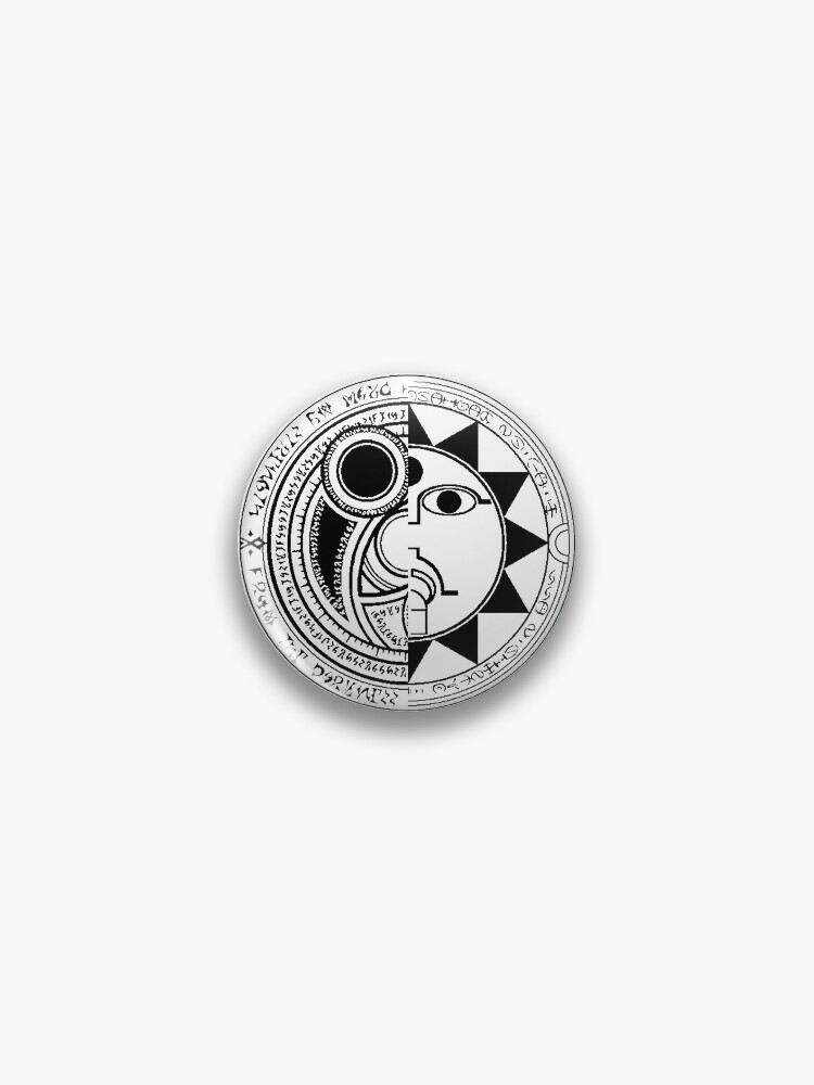 Thumbnail 1 of 3, Pin, Bayonetta 2 Cheshire Cat Symbol Witchcraft *HIGH QUALITY* designed and sold by Alex3214.