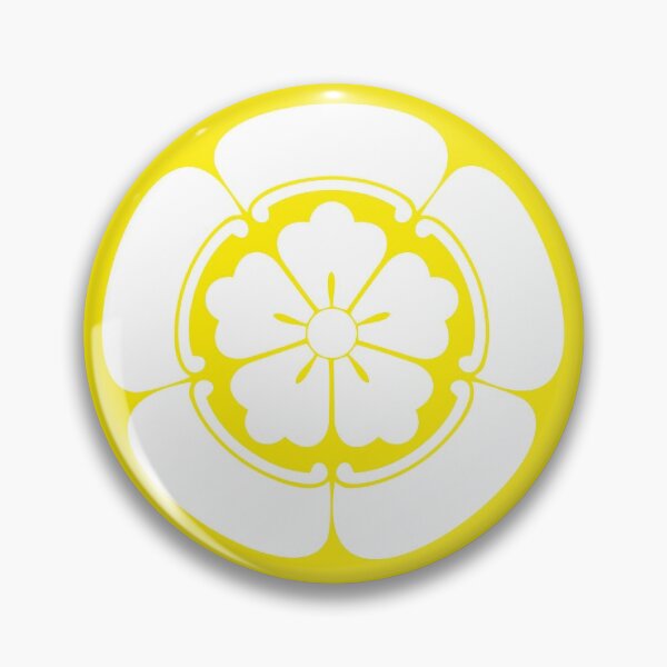Item preview, Oda Clan Kamon/Mon White/Yellow designed and sold by JollyImp.