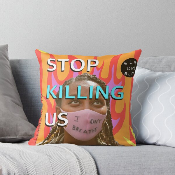 Item preview, STOP KILLING US designed and sold by bloomfr0g.