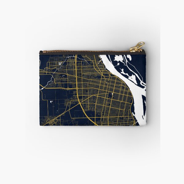 Item preview, Rosario City Map of Argentina - Gold Art Deco designed and sold by deMAP.