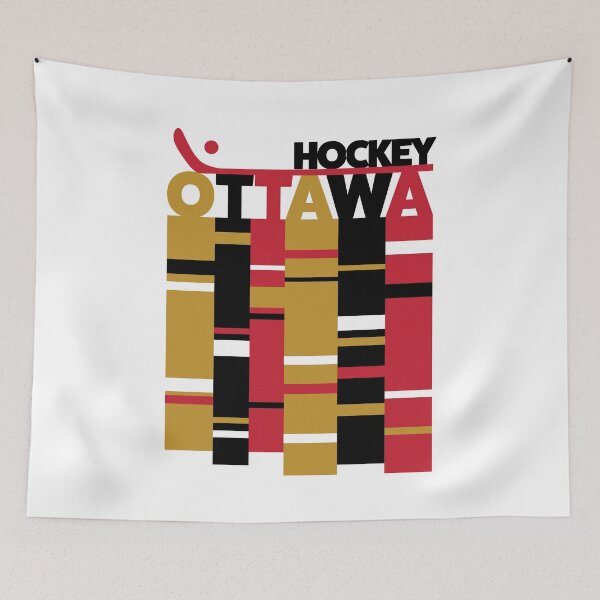Item preview, City Series - Ottawa - Hockey Stripes designed and sold by Eye on the Blueline.
