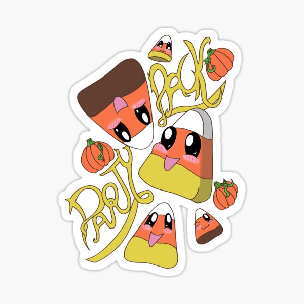 Candy Corn Party Pack Sticker