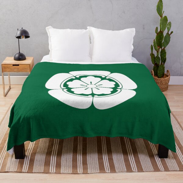 Item preview, Oda Clan Kamon/Mon White/Dark Green designed and sold by JollyImp.
