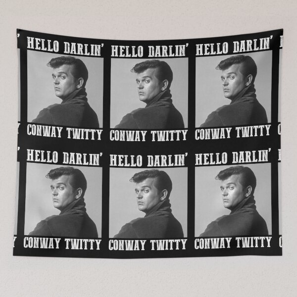 Item preview, Conway Twitty Hello Darlin' Country Legend FanArt designed and sold by JoshuaXaways.