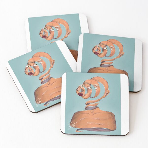 Item preview, Stage 1 abstract surrealist portrait designed and sold by serotonin-art.