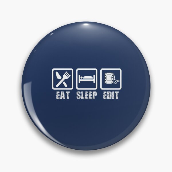 Item preview, Director Gift, Eat Sleep Edit Repeat, Edit Gift, Editor Shirt, Editor Film Ideas, Film Gift designed and sold by biigshow.
