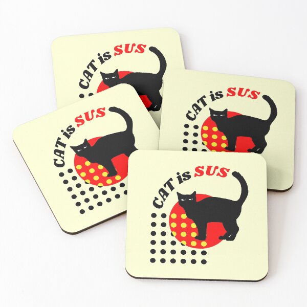 Item preview, Cat is SUS - Retro designed and sold by artiepants.