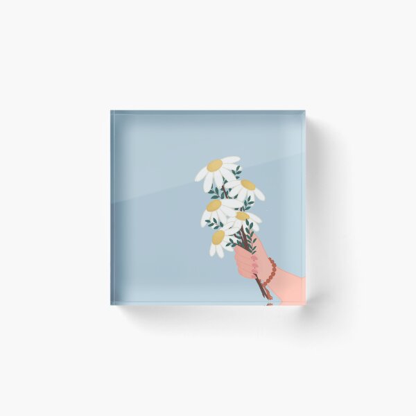 Item preview, People Holding Daisy Flowers designed and sold by supernovart13.