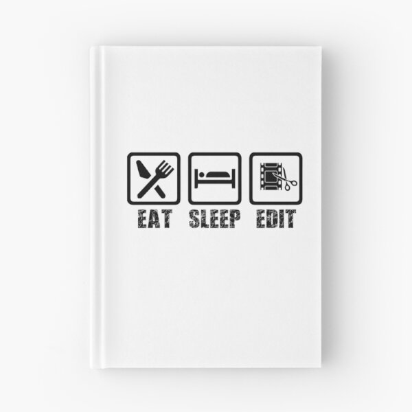 Item preview, Director Gift, Eat Sleep Edit Repeat, Edit Gift, Editor Shirt, Editor Film Ideas, Film Gift designed and sold by biigshow.