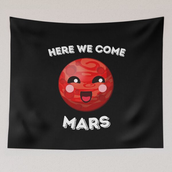 Item preview, Here We Come Mars (Cute) designed and sold by palaco210.