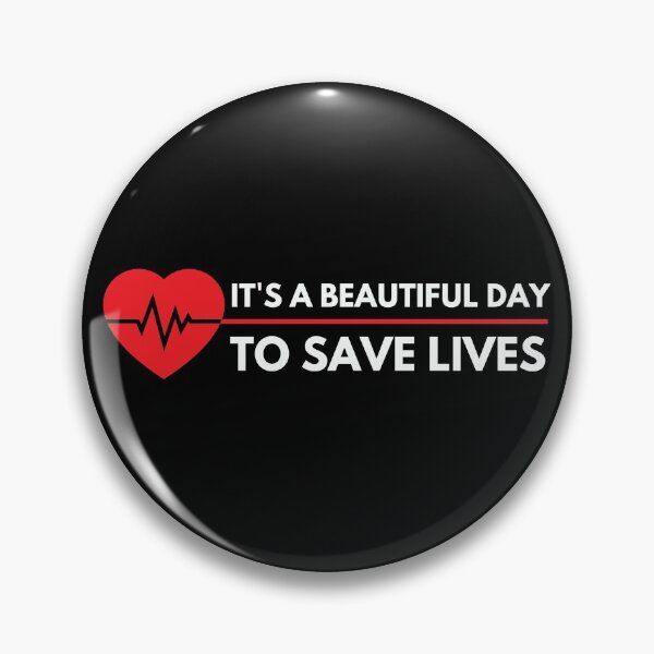 Item preview, Its A Beautiful Day To Save Lives designed and sold by Magdy Store.