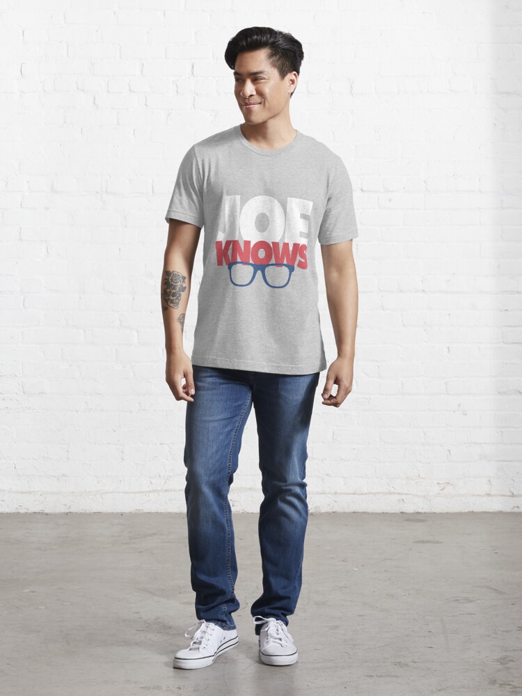 Alternate view of Joe Knows Baseball Essential T-Shirt