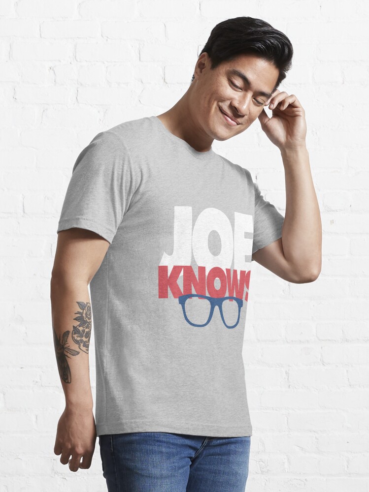 Alternate view of Joe Knows Baseball Essential T-Shirt