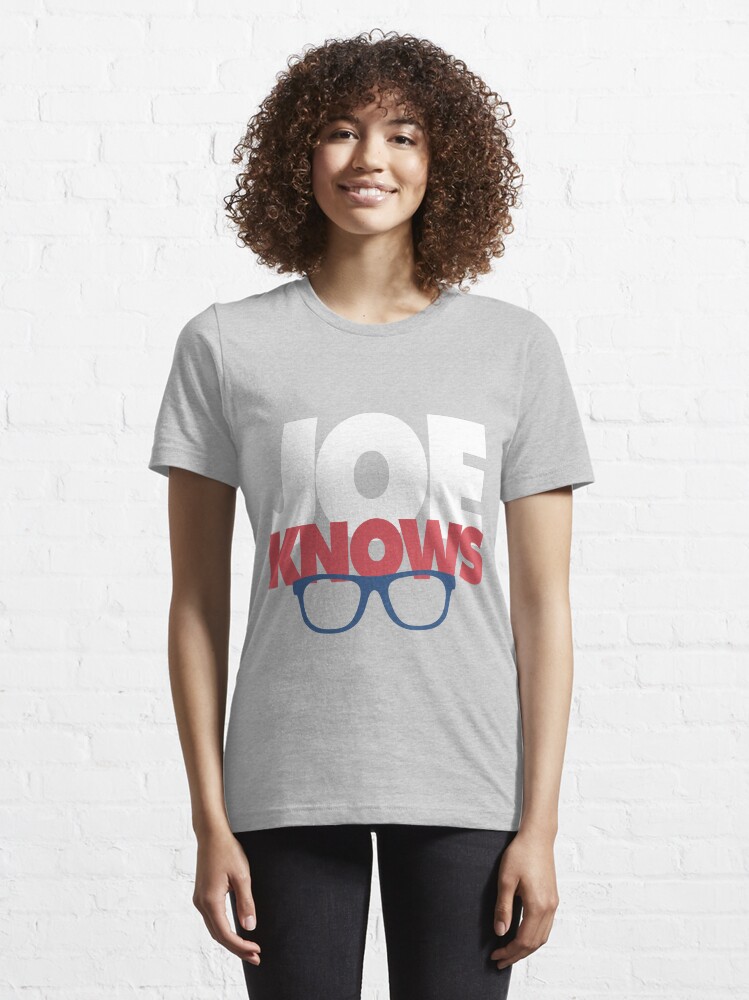 Alternate view of Joe Knows Baseball Essential T-Shirt