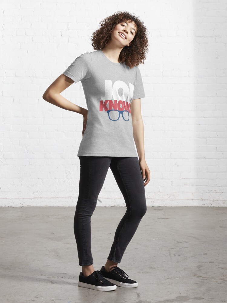 Alternate view of Joe Knows Baseball Essential T-Shirt