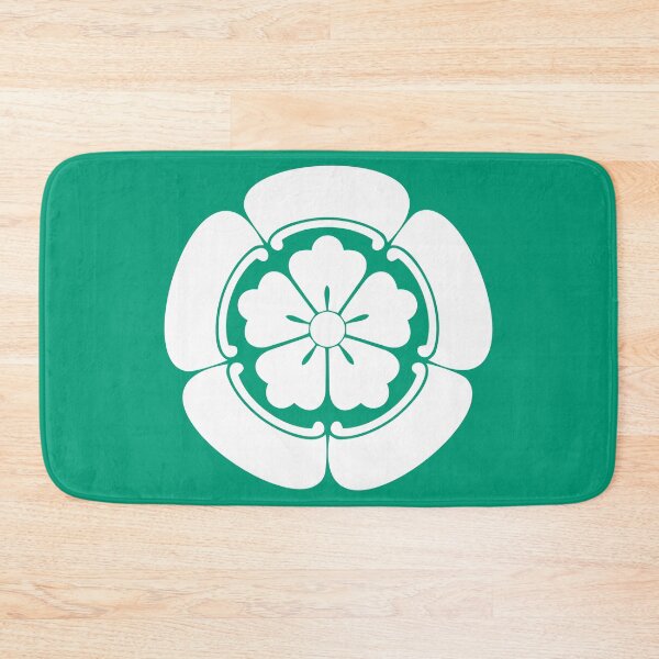 Item preview, Oda Clan Kamon/Mon White/Light Green designed and sold by JollyImp.