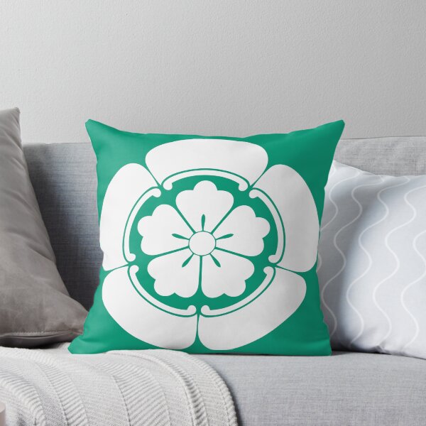 Item preview, Oda Clan Kamon/Mon White/Light Green designed and sold by JollyImp.