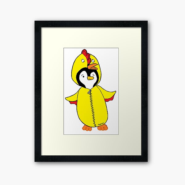Pengychicken Framed Art Print