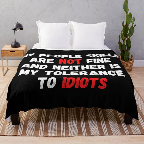 Item preview, My People Skills Are NOT Fine designed and sold by Nathalie Aynié.