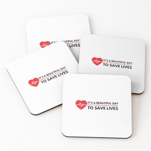 Item preview, Its A Beautiful Day To Save Lives designed and sold by Magdy Store.