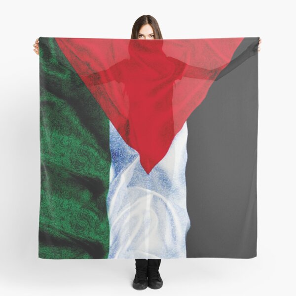 Palestine Flag Scarf