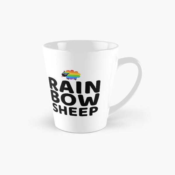 Item preview, Rainbow Sheep over Black Sheep | Be different designed and sold by Petra Becker.