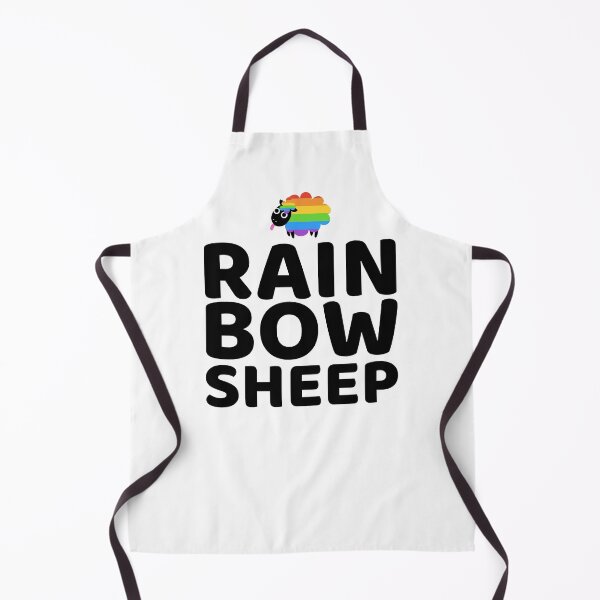 Item preview, Rainbow Sheep over Black Sheep | Be different designed and sold by Petra Becker.