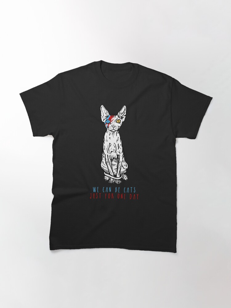 Vista alternativa de Camiseta clásica Rebel Rebel Cat