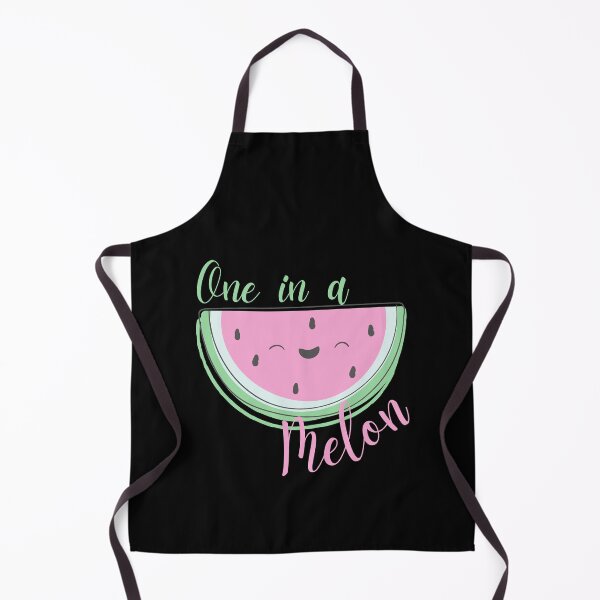 Item preview, One In A Melon - Kawaii Watermelon - Cute Watermelon Quote designed and sold by TeesForNerds.