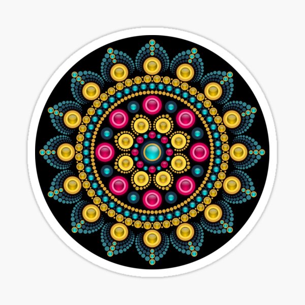 Item preview,  Decorative Ornament Mandala Flower Petals Plate designed and sold by BENBHicham.