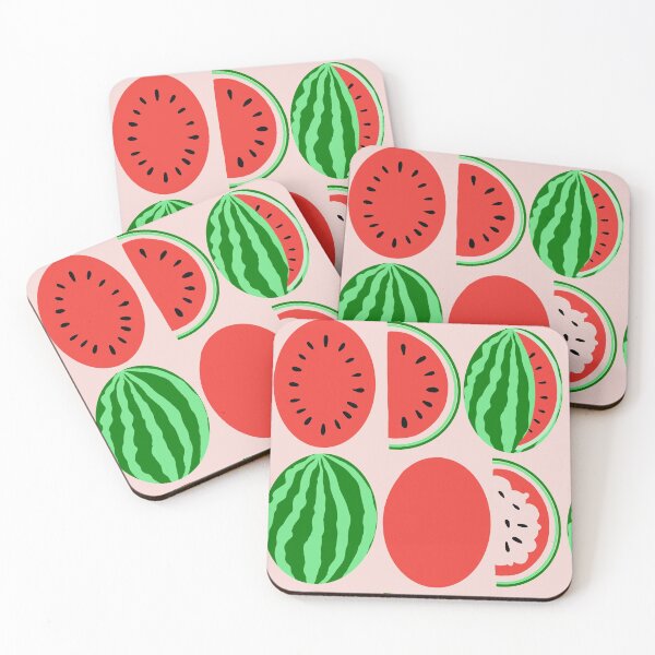 Item preview, Juicy Watermelons Pale Pink Summer Fruits Design designed and sold by SemDesigns1.