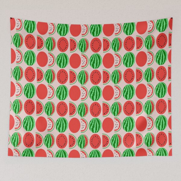 Item preview, Juicy Watermelons Pale Pink Summer Fruits Design designed and sold by SemDesigns1.